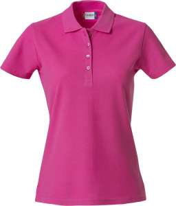 Basic Polo Ladies Pink